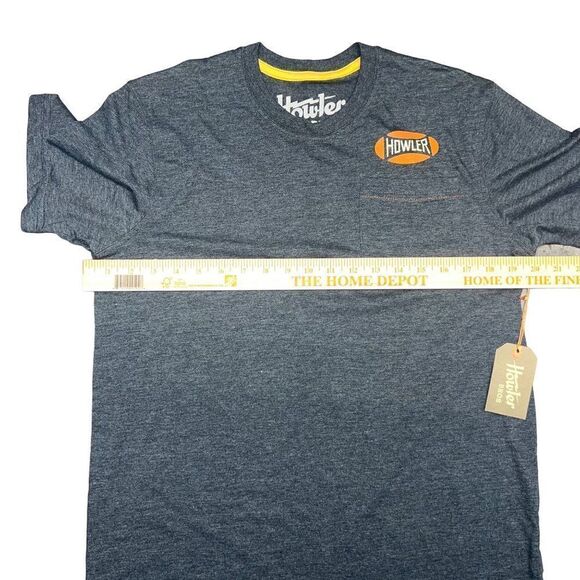 Howler Bros Uppercut Pocket Charcoal Grey Discontinued Print Men's Small (S) - Picture 7 of 8